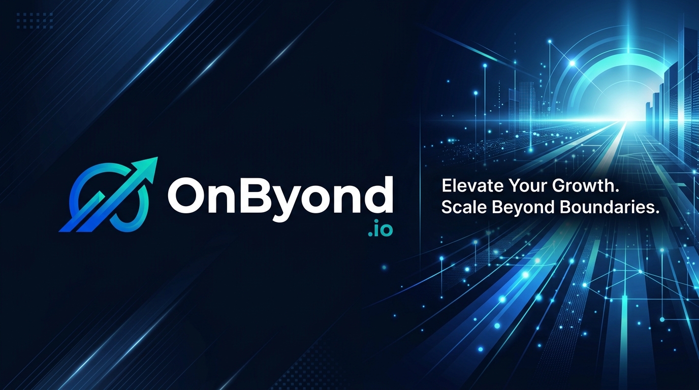 OnByond Official Brand Identity and UI Showcase